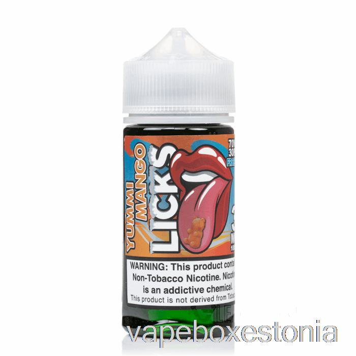 Vape Box Estonia Frozty Yummi Mango - Licks Roll Upz - 100ml 0mg